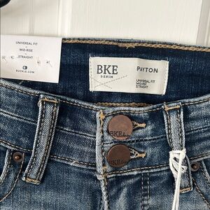 BKE Payton Women's Straight Leg Jeans - light to medium wash